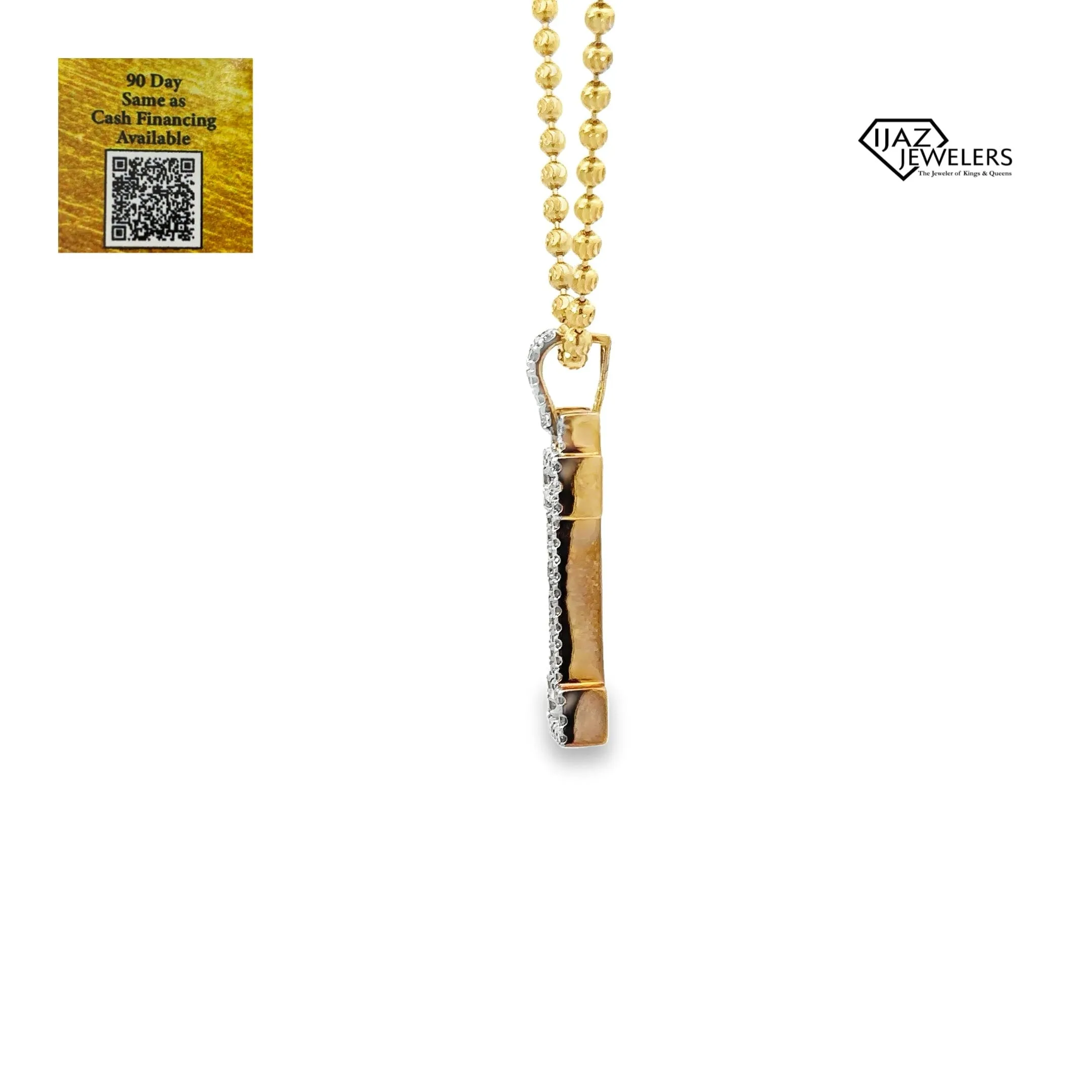 10K Gold 0.63 CTW Diamond I Charm