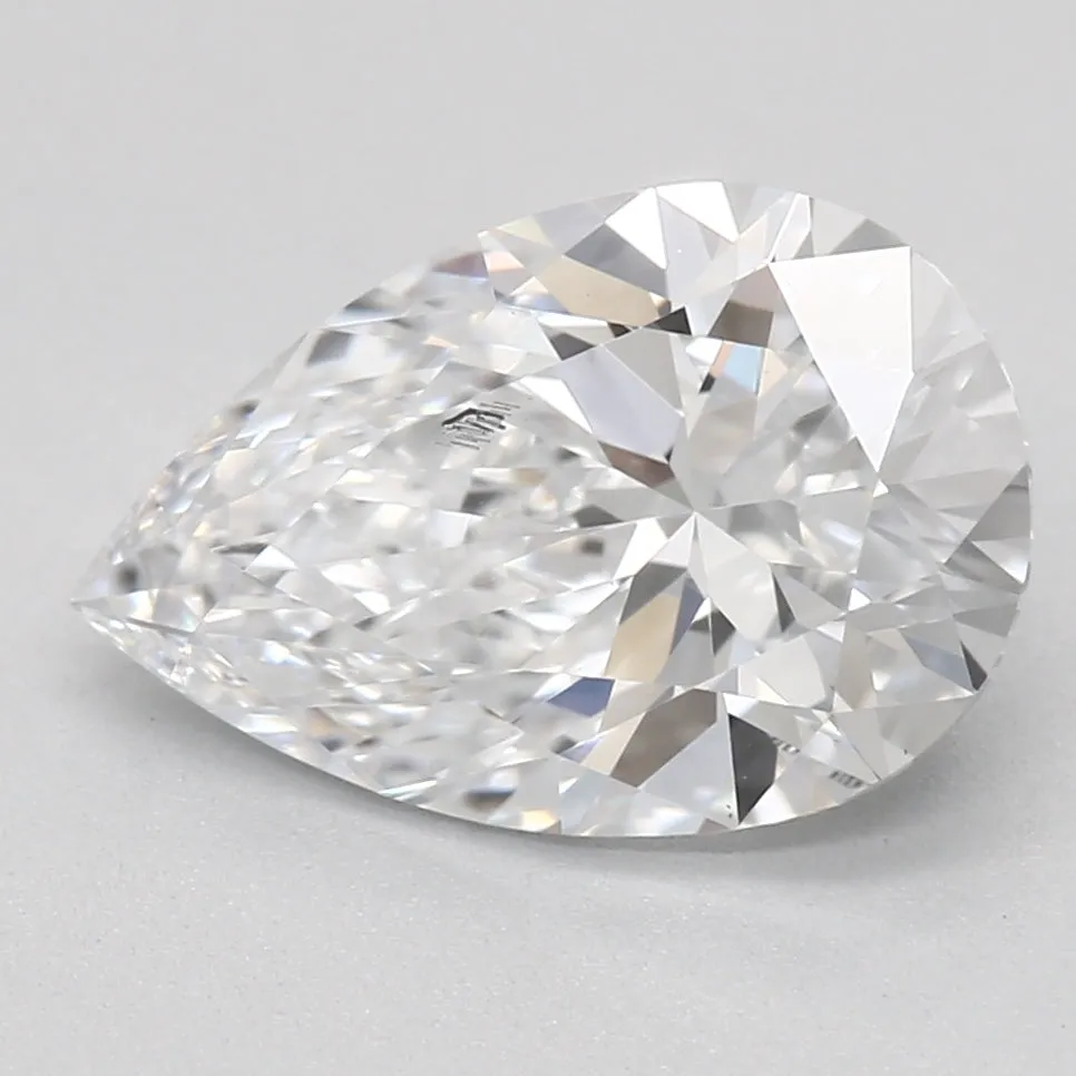 1.66 Carat Pear Lab Grown Diamond