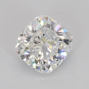 2.84 Carat Cushion Lab Grown Diamond