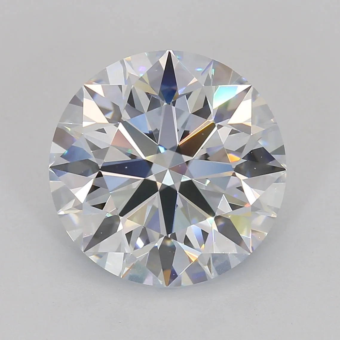 2.88 Carat Round Lab Grown Diamond