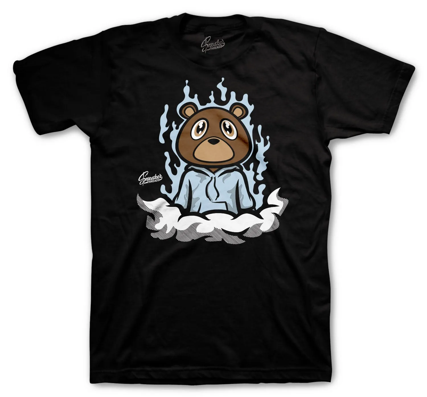 350 Blue Tint Shirt - Fly Bear - Black