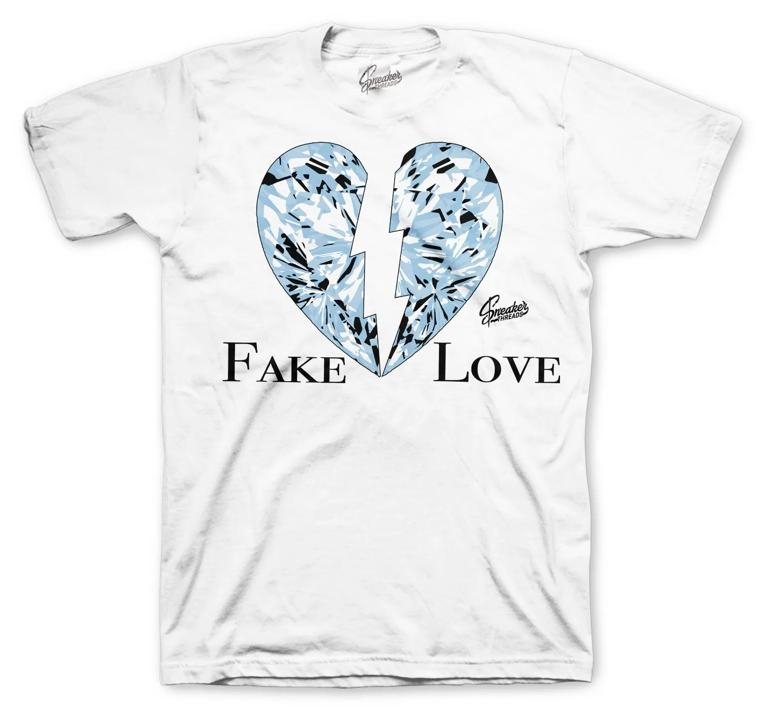 350 Blue Tint Shirt - Love - White