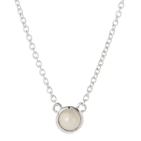 A Najo Heavenly Pearl Silver Necklace