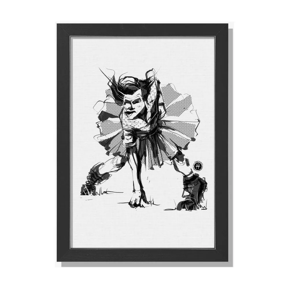 Ace Ventura Hike Modern Wall Art Print