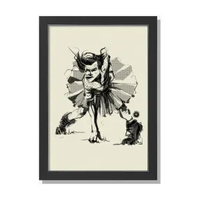 Ace Ventura Hike Modern Wall Art Print