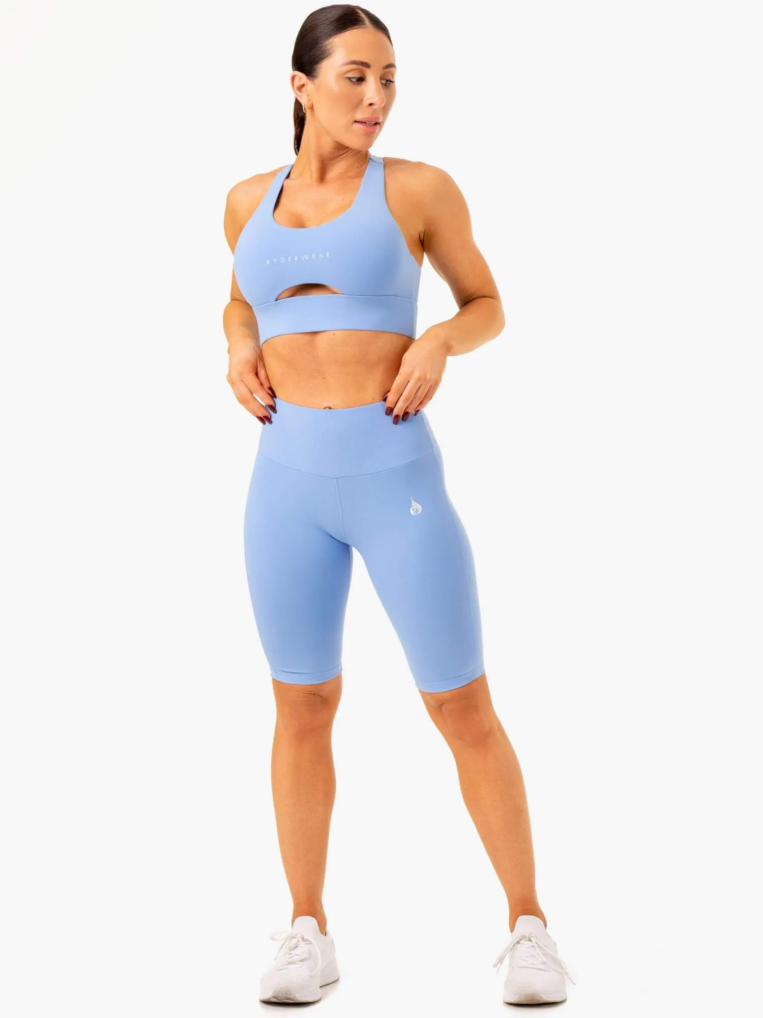 Action Bike Short - Sky Blue