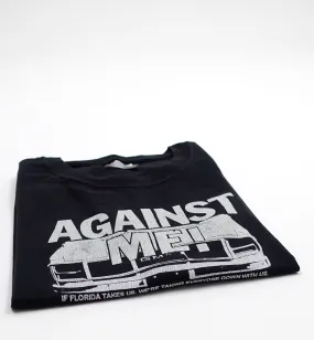 Against Me! - If Florida Takes Us, We're Taking Everyone Down With Us Tour Shirt Size Medium