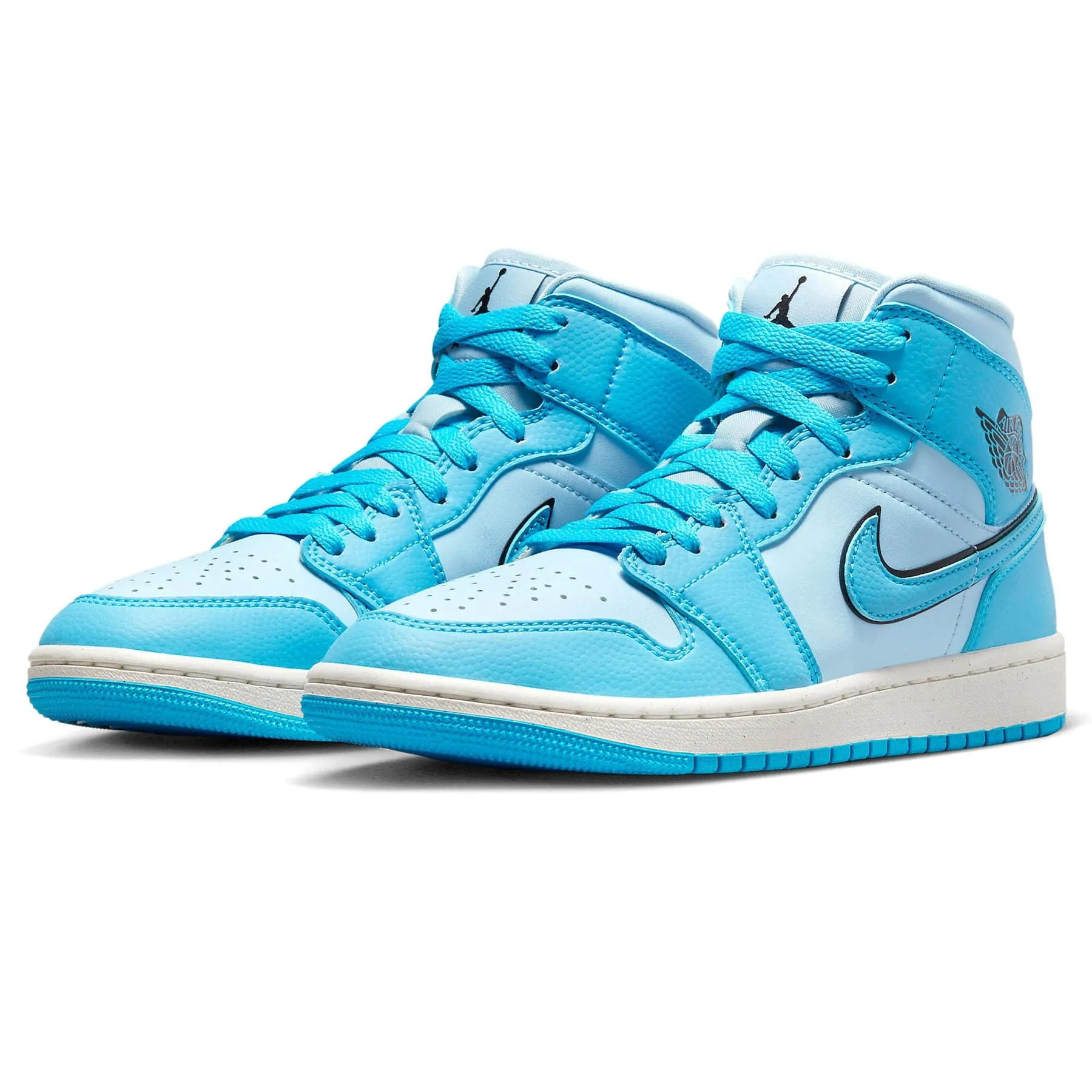 Air Jordan 1 Mid Wmns 'Ice Blue'