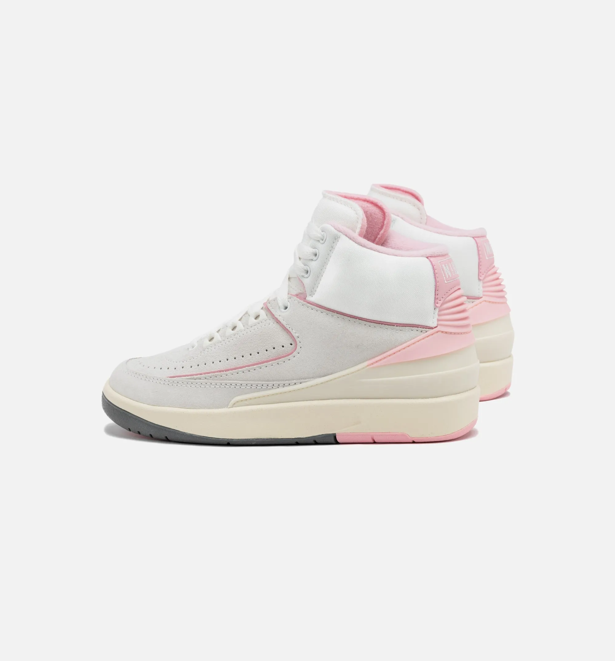 Air Jordan 2 Retro Soft Pink Womens Lifestyle Shoe - Summit White/Medium Soft Pink Free Shipping