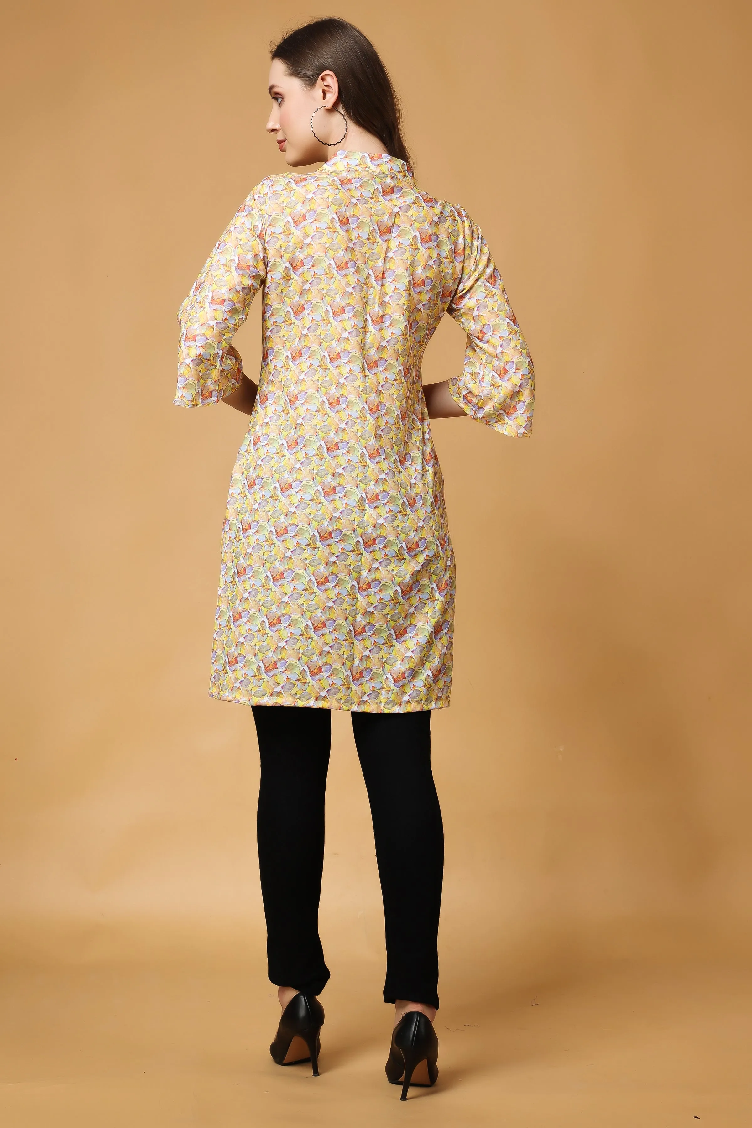 Almond Blossom Modal Short Kurta