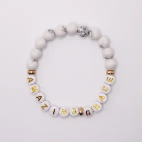 AMAZING GRACE Bead & Stone Bracelet