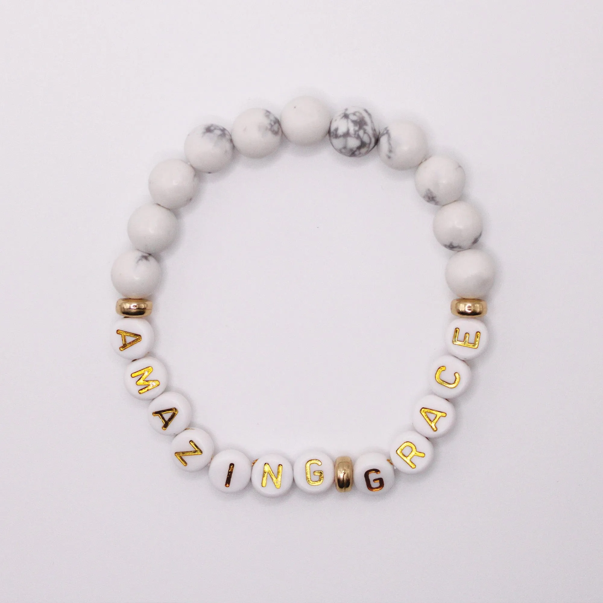 AMAZING GRACE Bead & Stone Bracelet