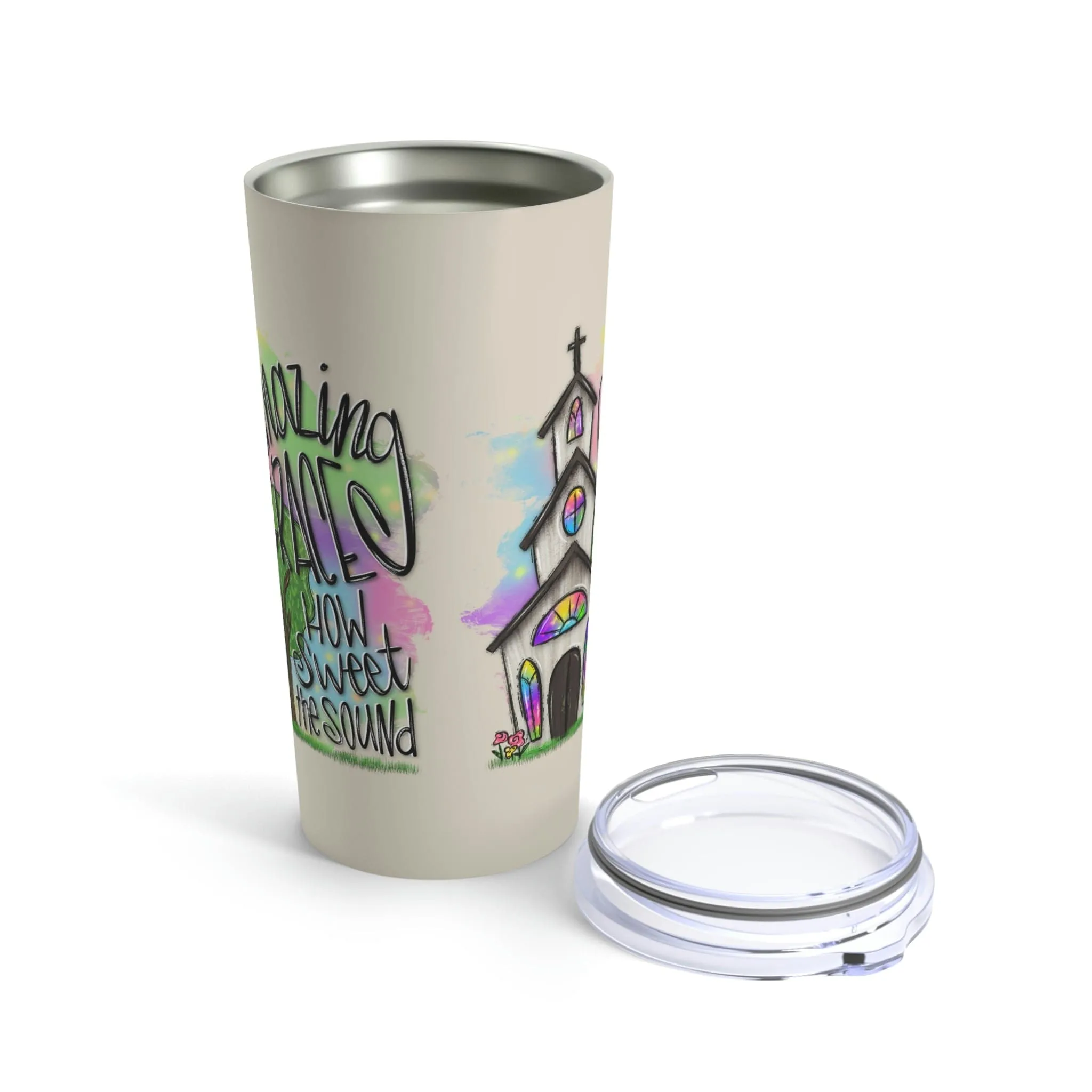 Amazing Grace Church Tumbler 20oz