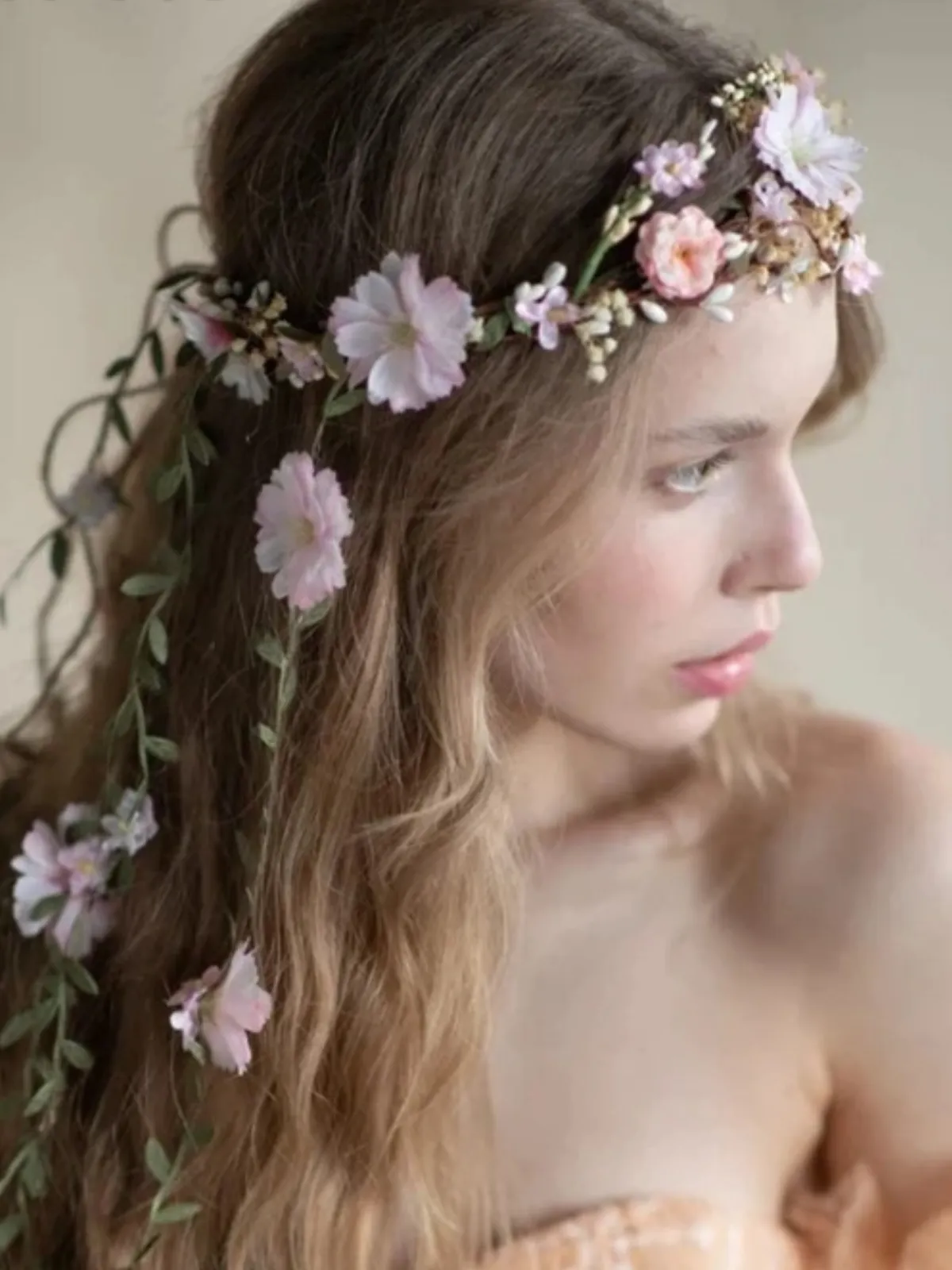 Among The Petals Boho Floral Headband