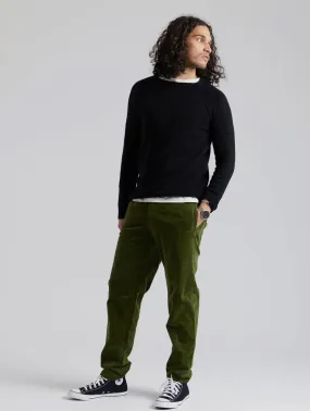 Andro Organic Cotton Cord Trouser | Pine Green