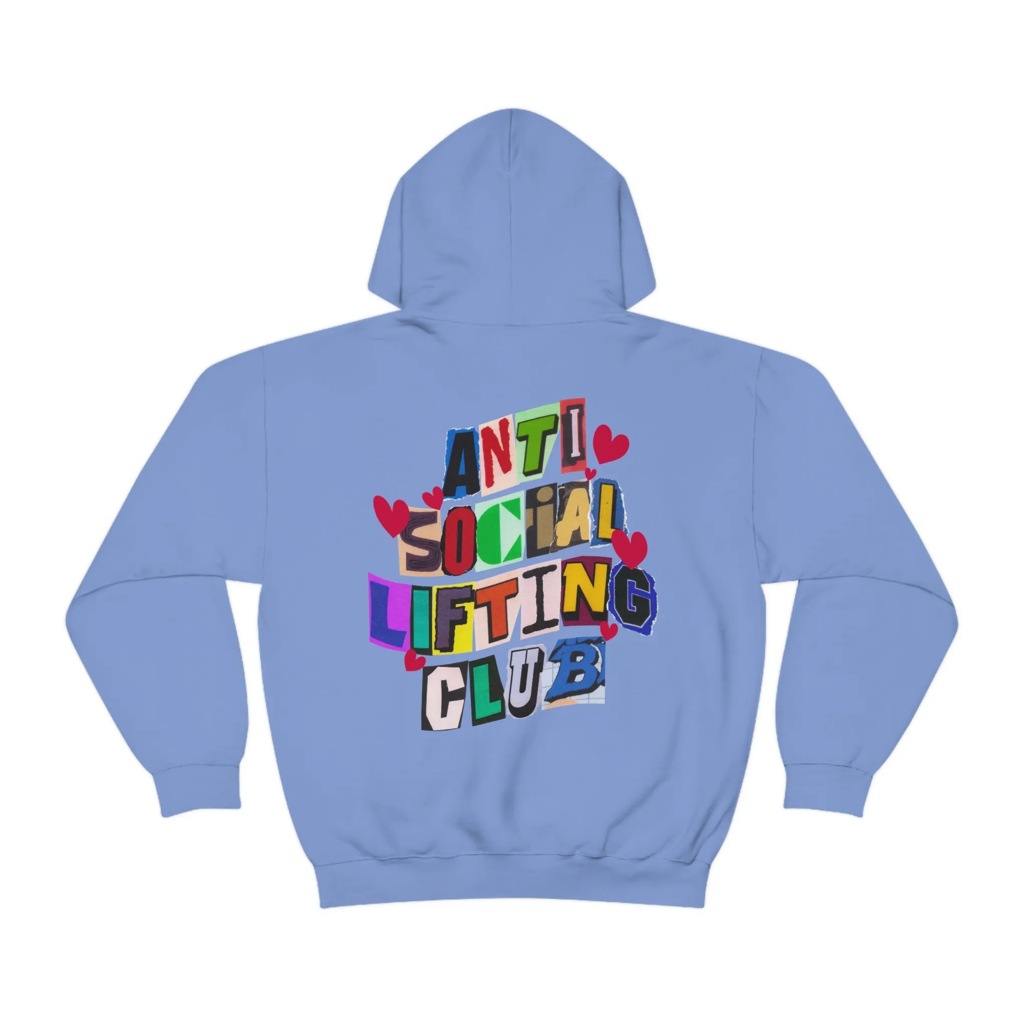 ANTI-SOCIAL LIFTING CLUB- HOODIE