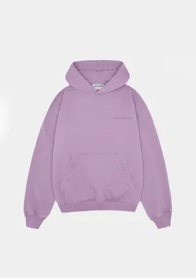 Archive Logo Oversized Hoodie - Lilac