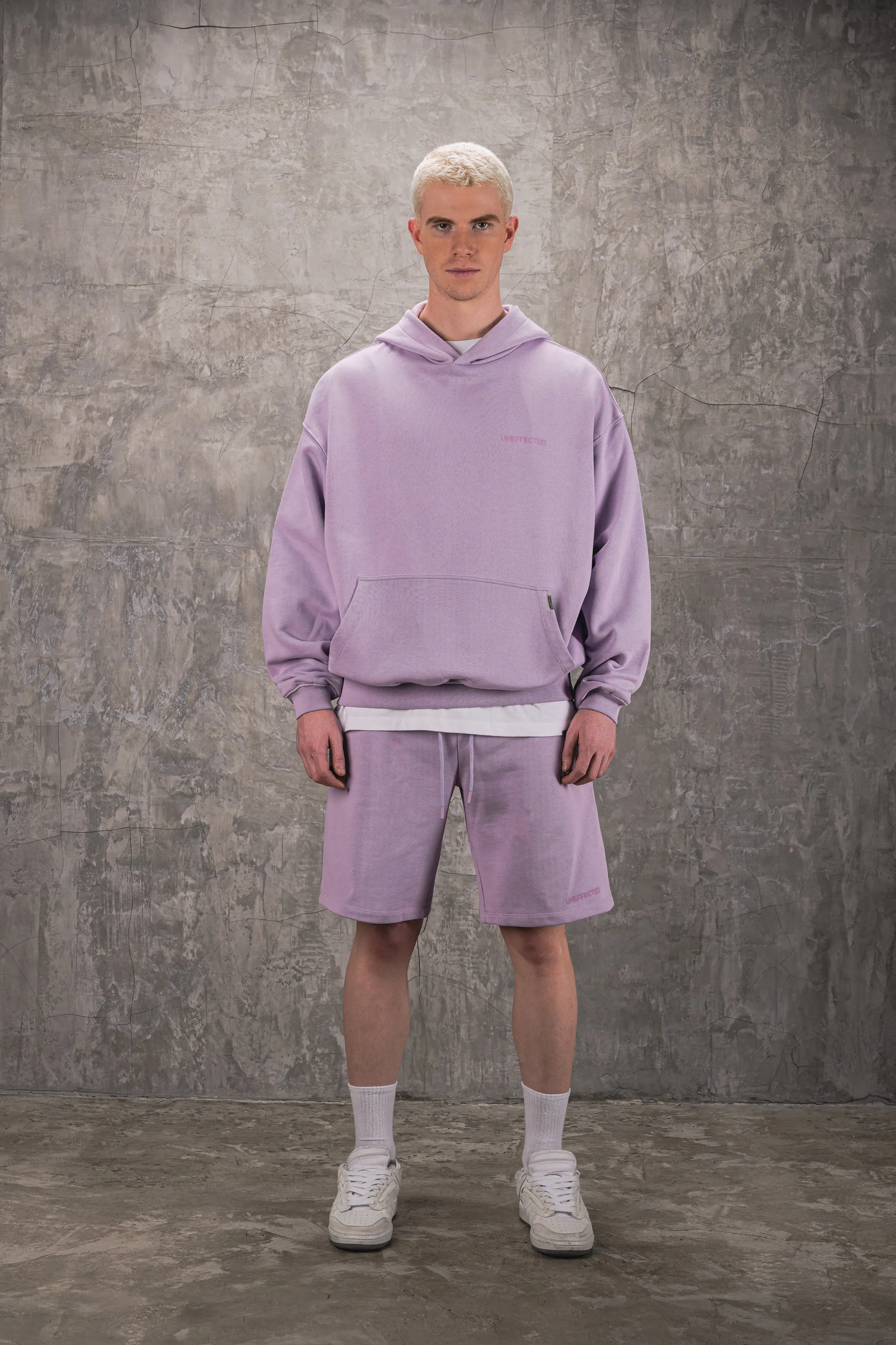 Archive Logo Oversized Hoodie - Lilac