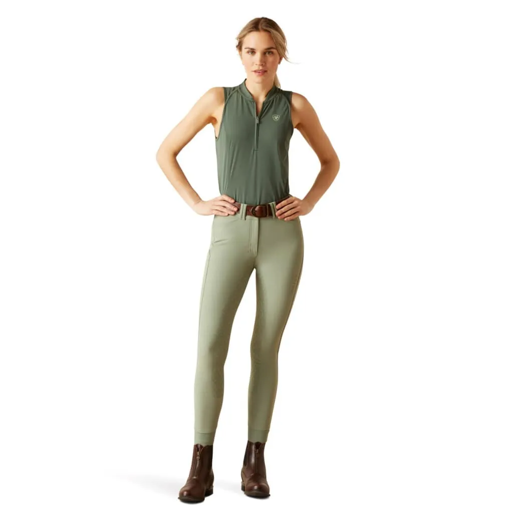 Ariat Ladies Hailey Sleeveless Baselayer Duck Green