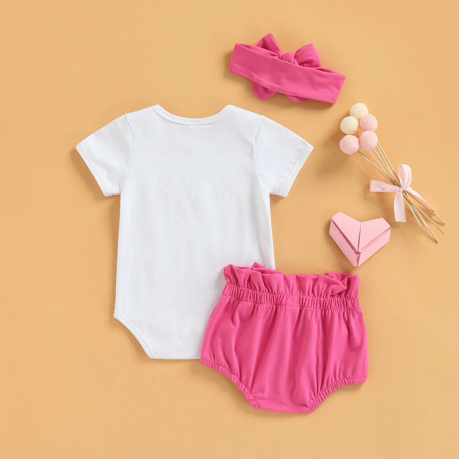 BABE Pink Outfit with Headband