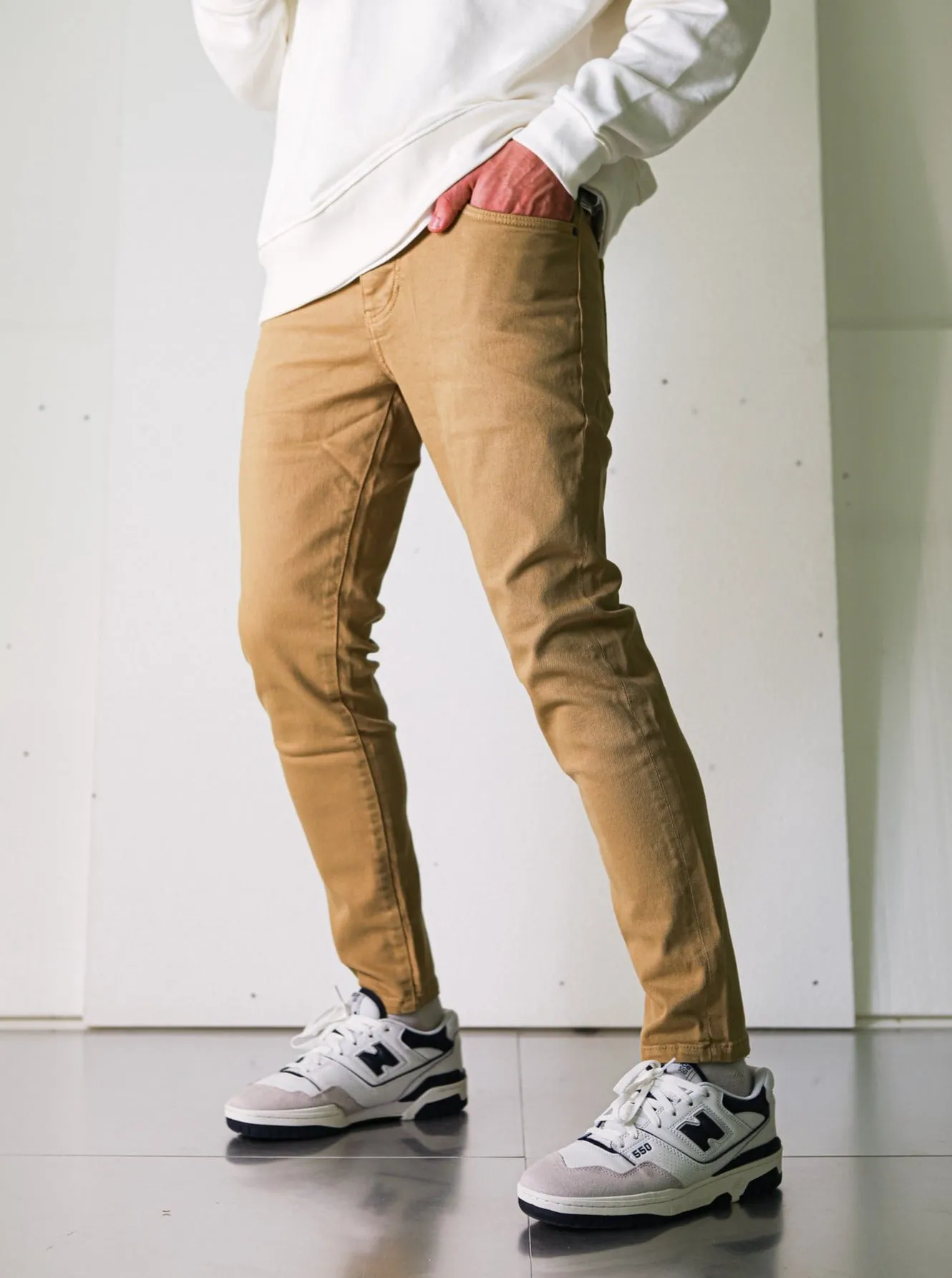 Basic Beige Denim