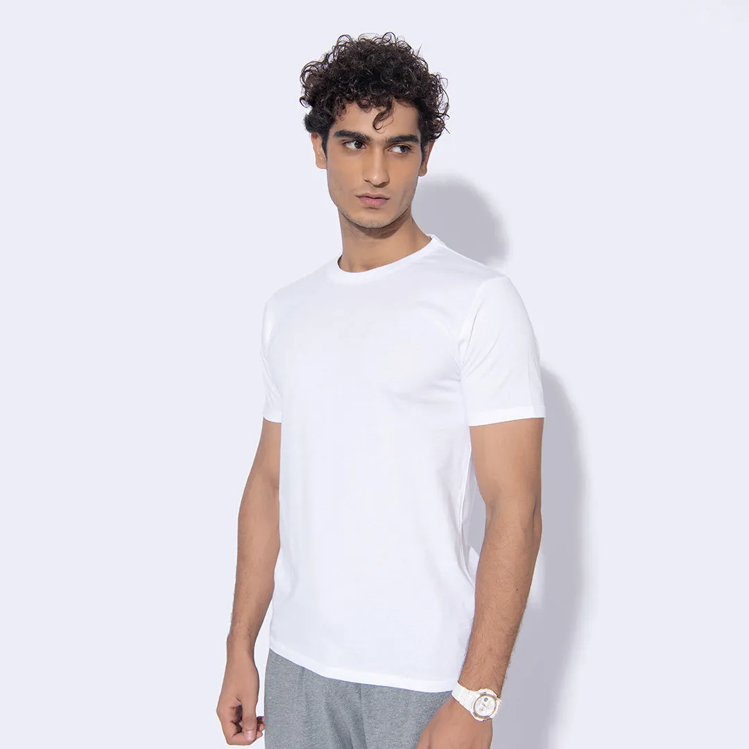 Basic Crew Neck White