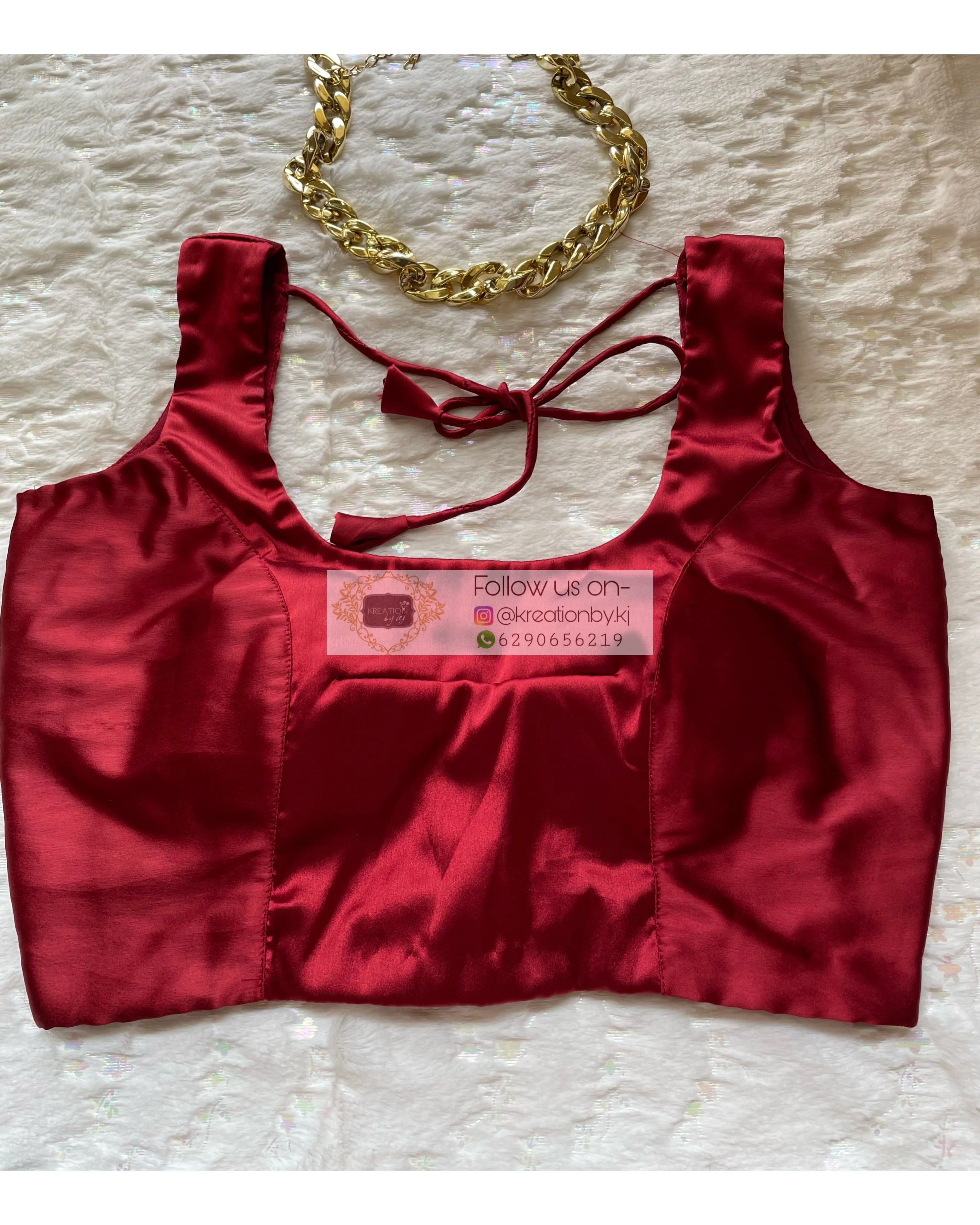 Basic Maroon Blouse