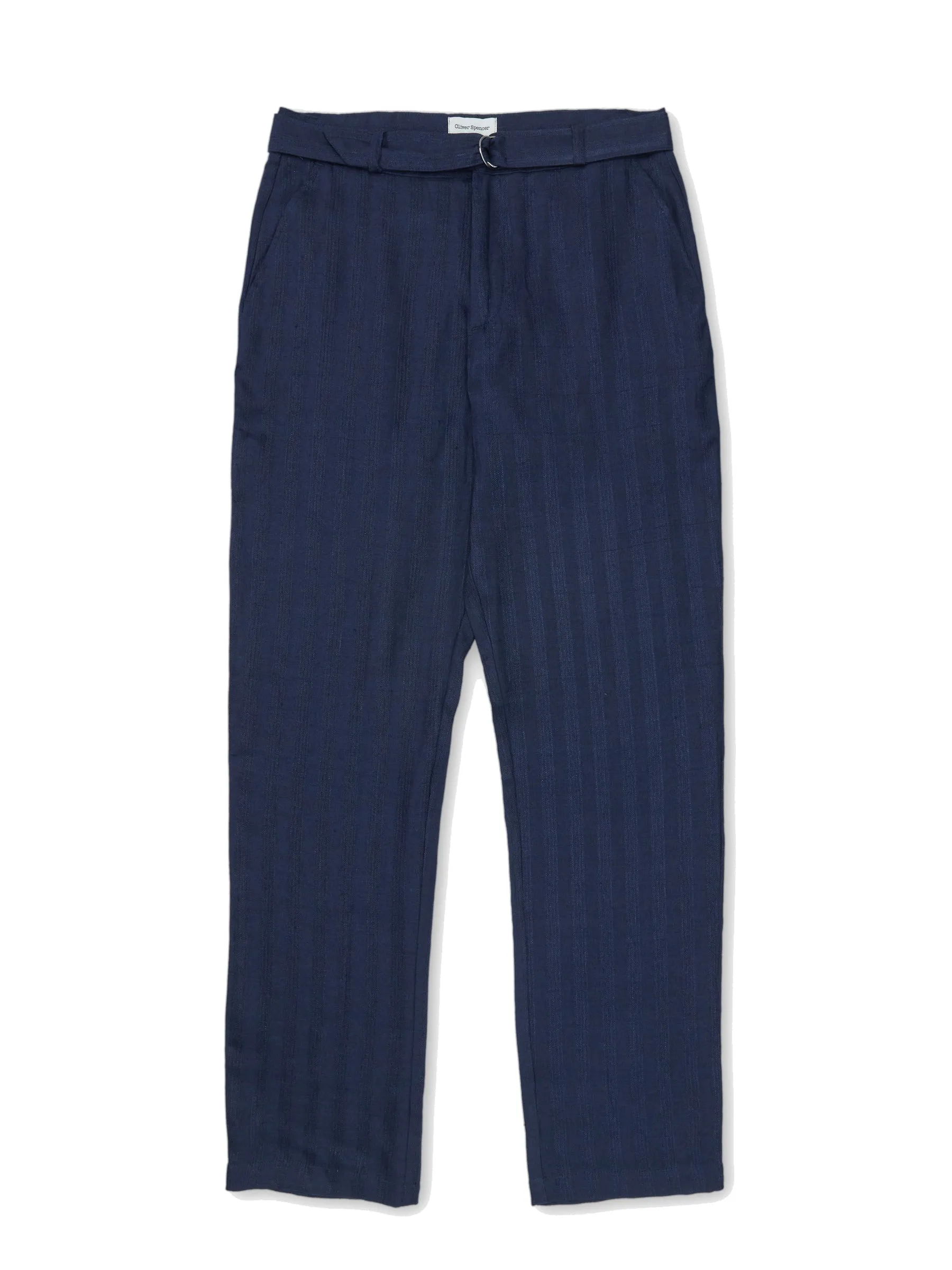 Belted Trousers Arnold Navy