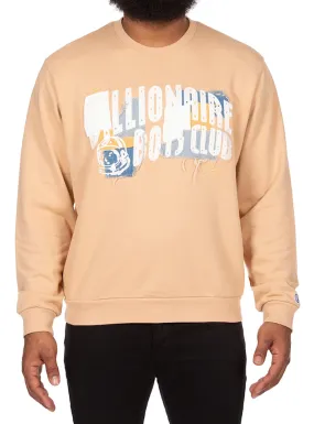 Billionaire Boys Club Sweater - BB Layers Crew - Latte - 831-8306