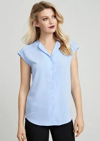 Biz Collection Lily Ladies Blouse (S013LS)-Clearance