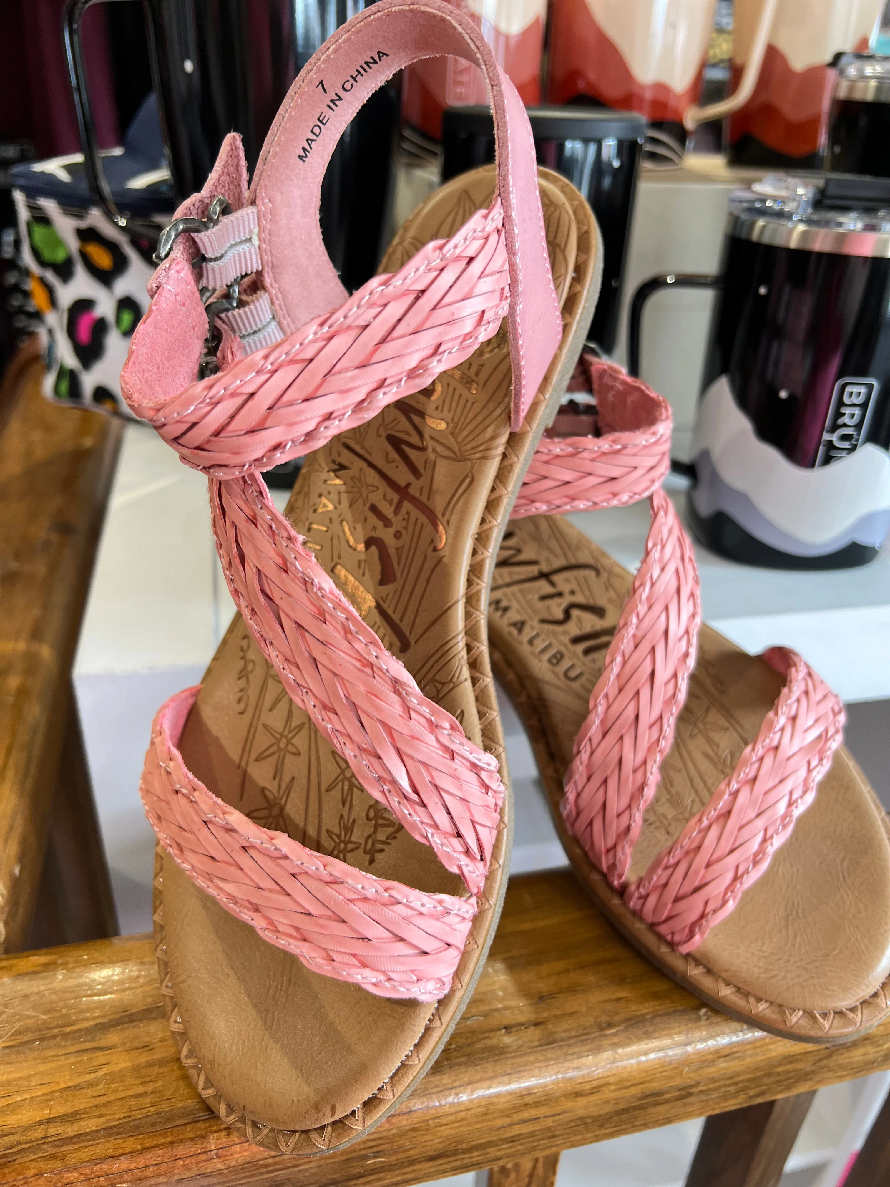 Blowfish Rachel Pink Sandals