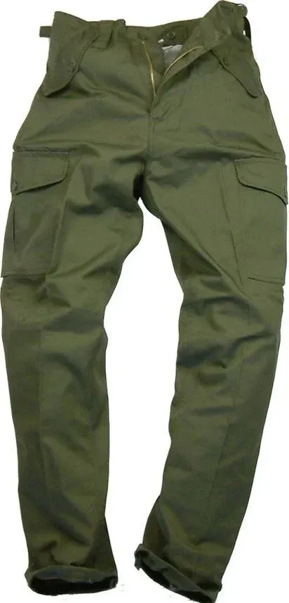 Blue Castle Mens Combat Cargo Work Trousers Long Leg