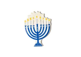 Blue Menorah Big Attachment Happy Everything