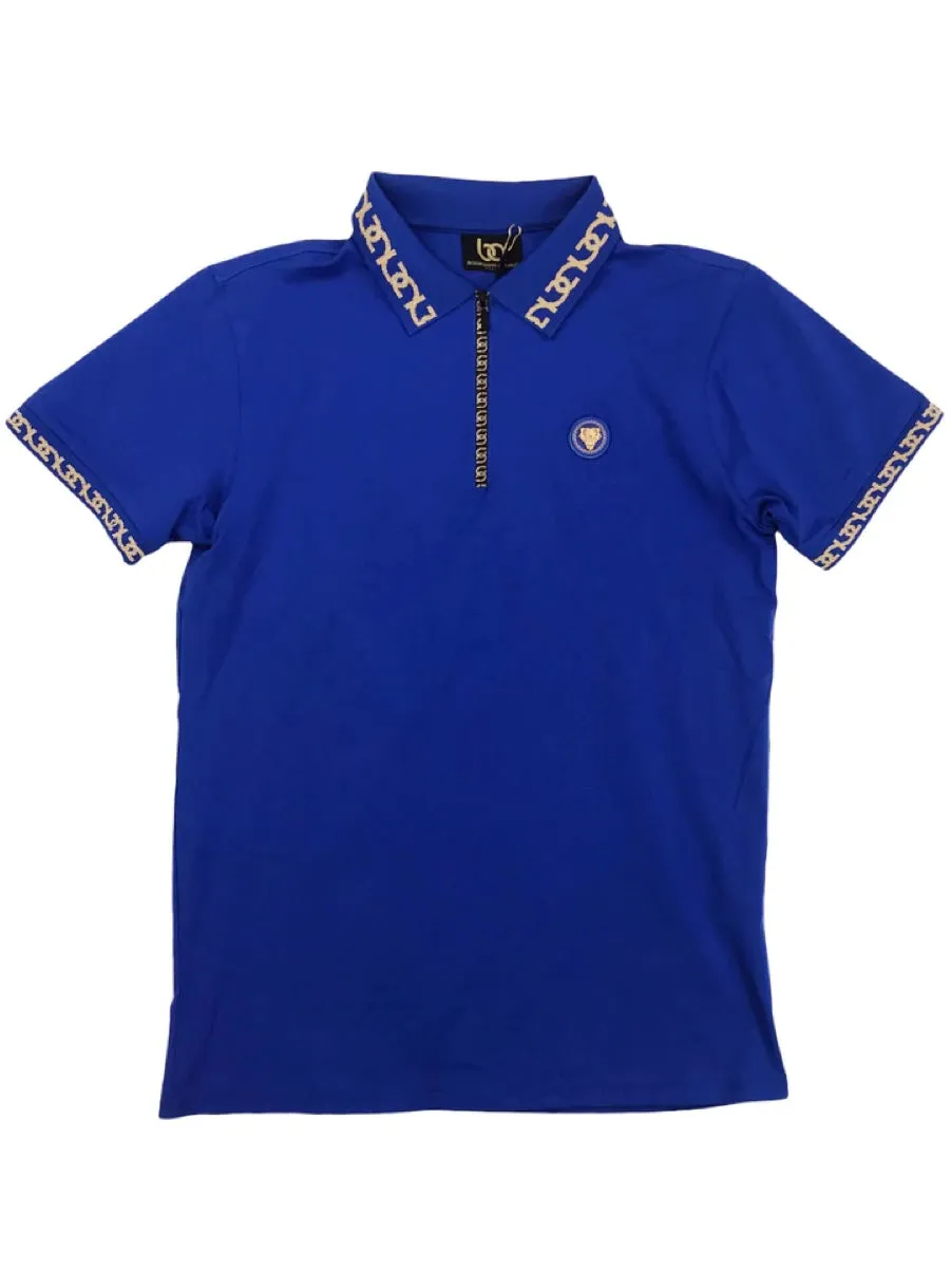 Bourgeois Avenue - Bastille Polo - Navy Blue - BAP1005