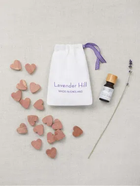 Cedar Wood Heart Gift Bag