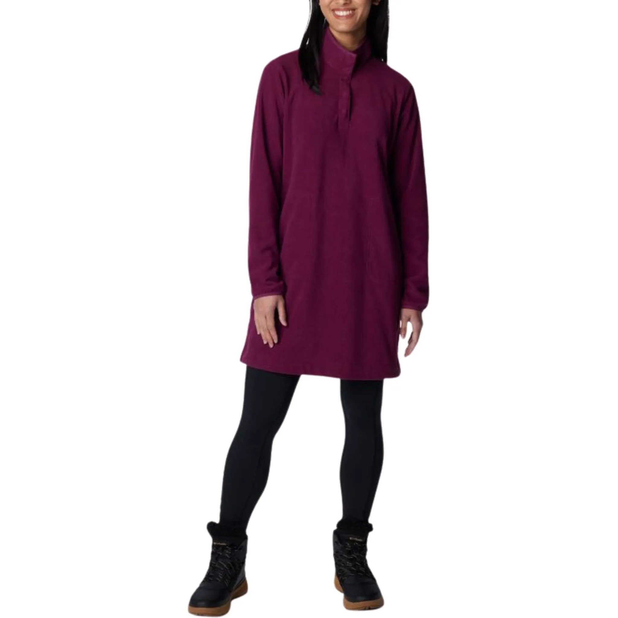 Columbia Women's Anytime Fleece Dress - Marionberry