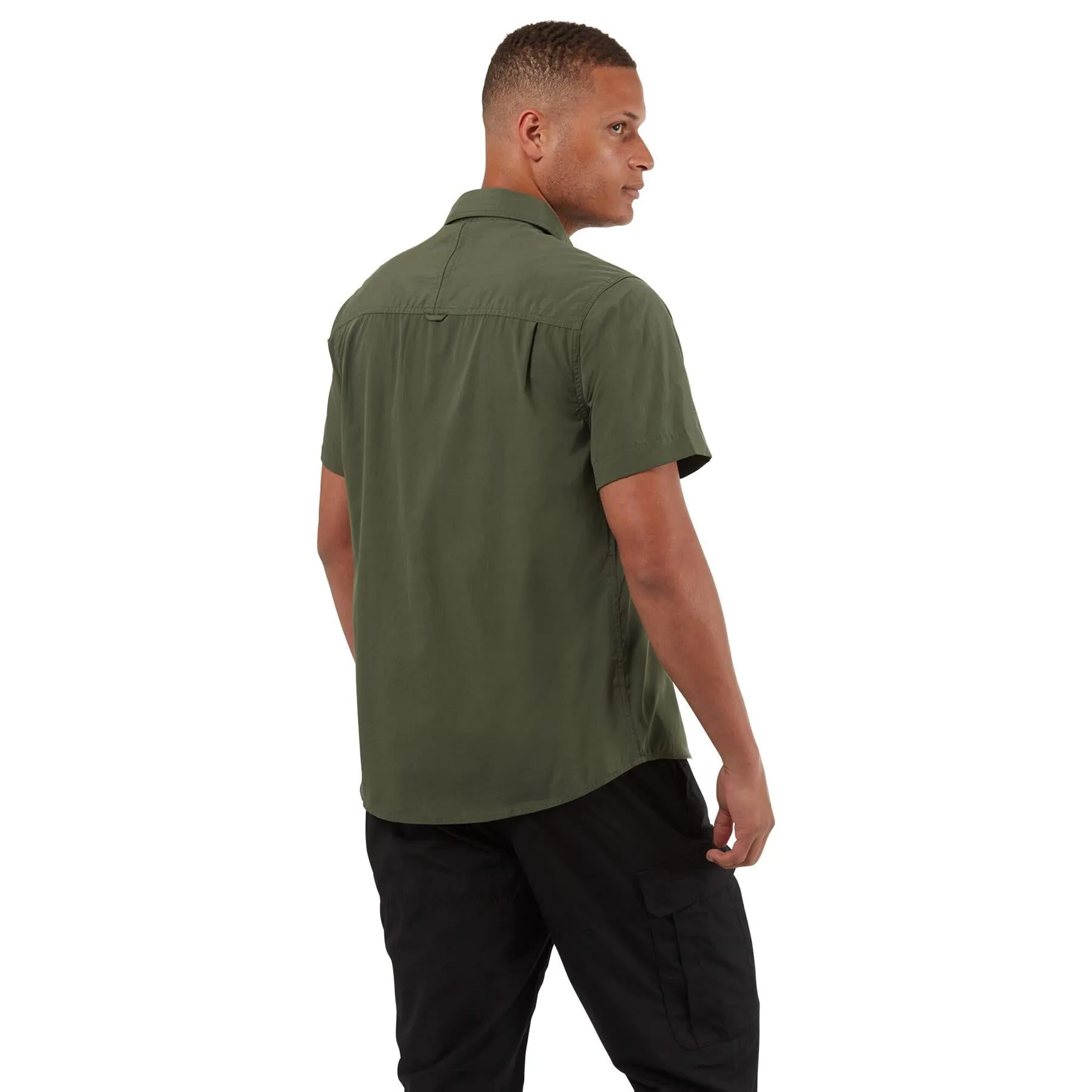 Craghoppers Mens Kiwi Short Sleeved Shirt Nosi Defense