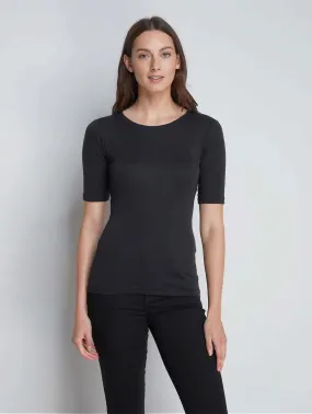 Crew Neck Cotton TENCEL Modal Blend Half Sleeve T-shirt | Multiple Colours