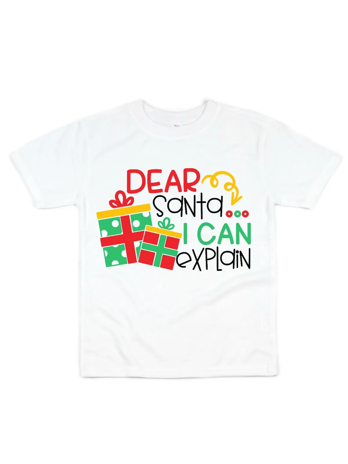 Dear Santa... I Can Explain Kids Shirt