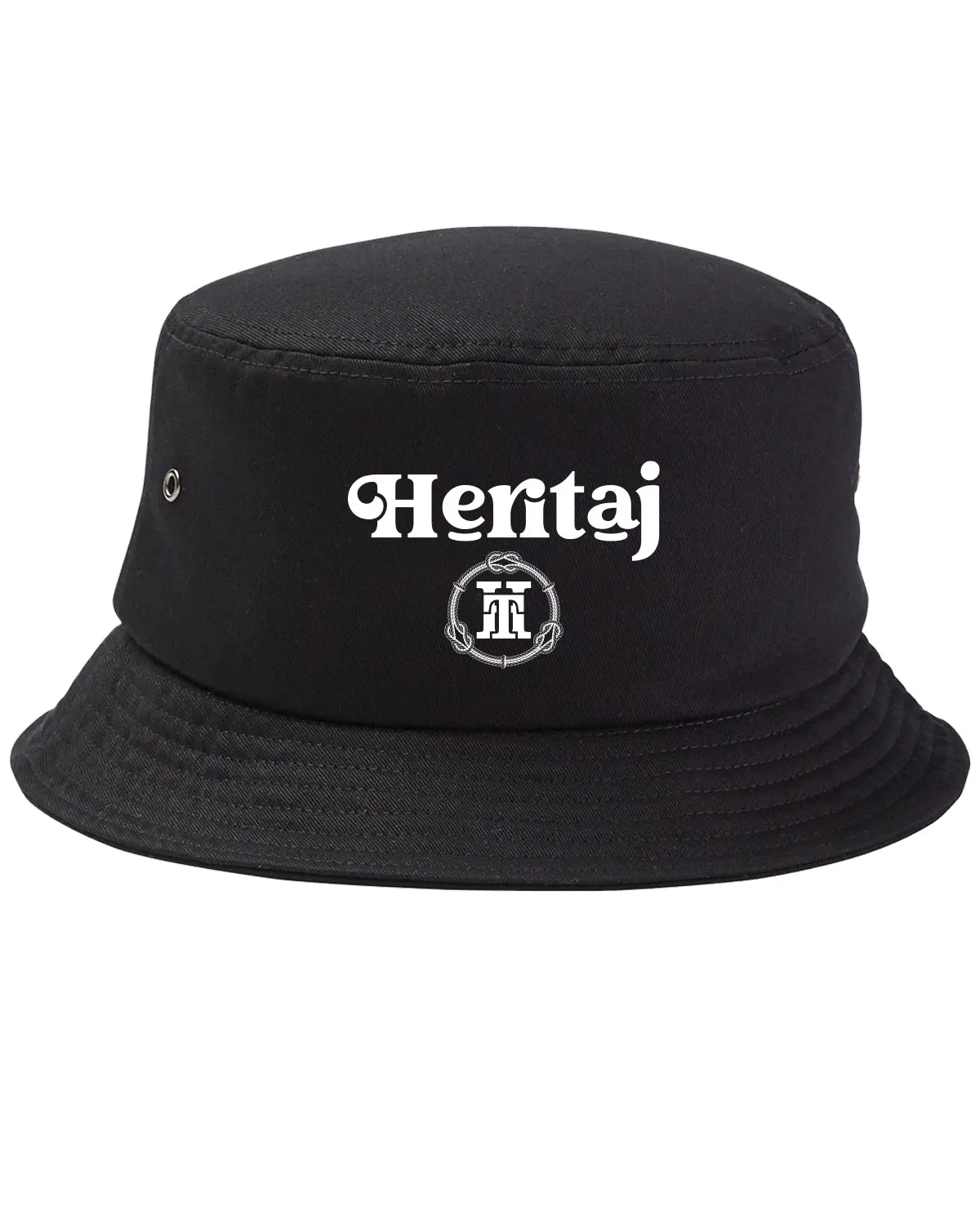 DESTINED FOR GREATNESS (WHITE) EMBLEM-BUCKET HAT-NR