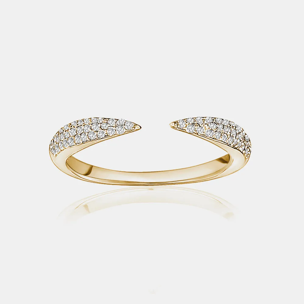 Diamond Claw Ring