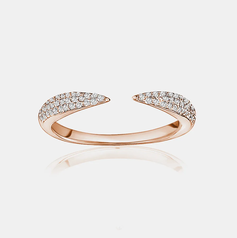 Diamond Claw Ring