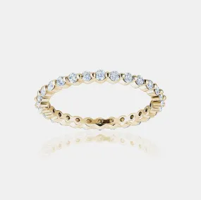 Diamond Single Prong Eternity Ring