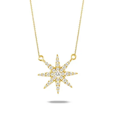 Diamond Starburst Necklace