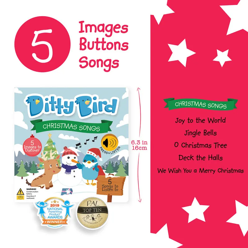 Ditty Bird Sound Board Book - Christmas Songs