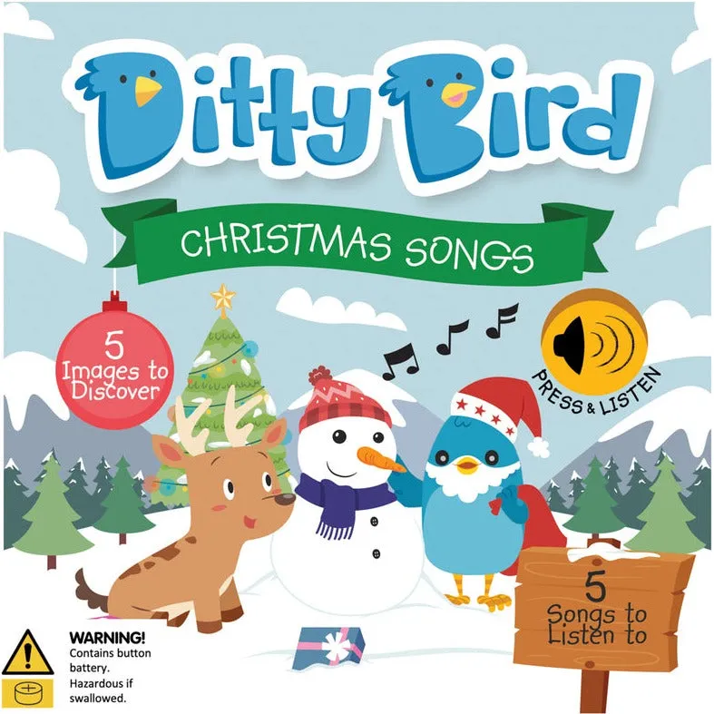 Ditty Bird Sound Board Book - Christmas Songs