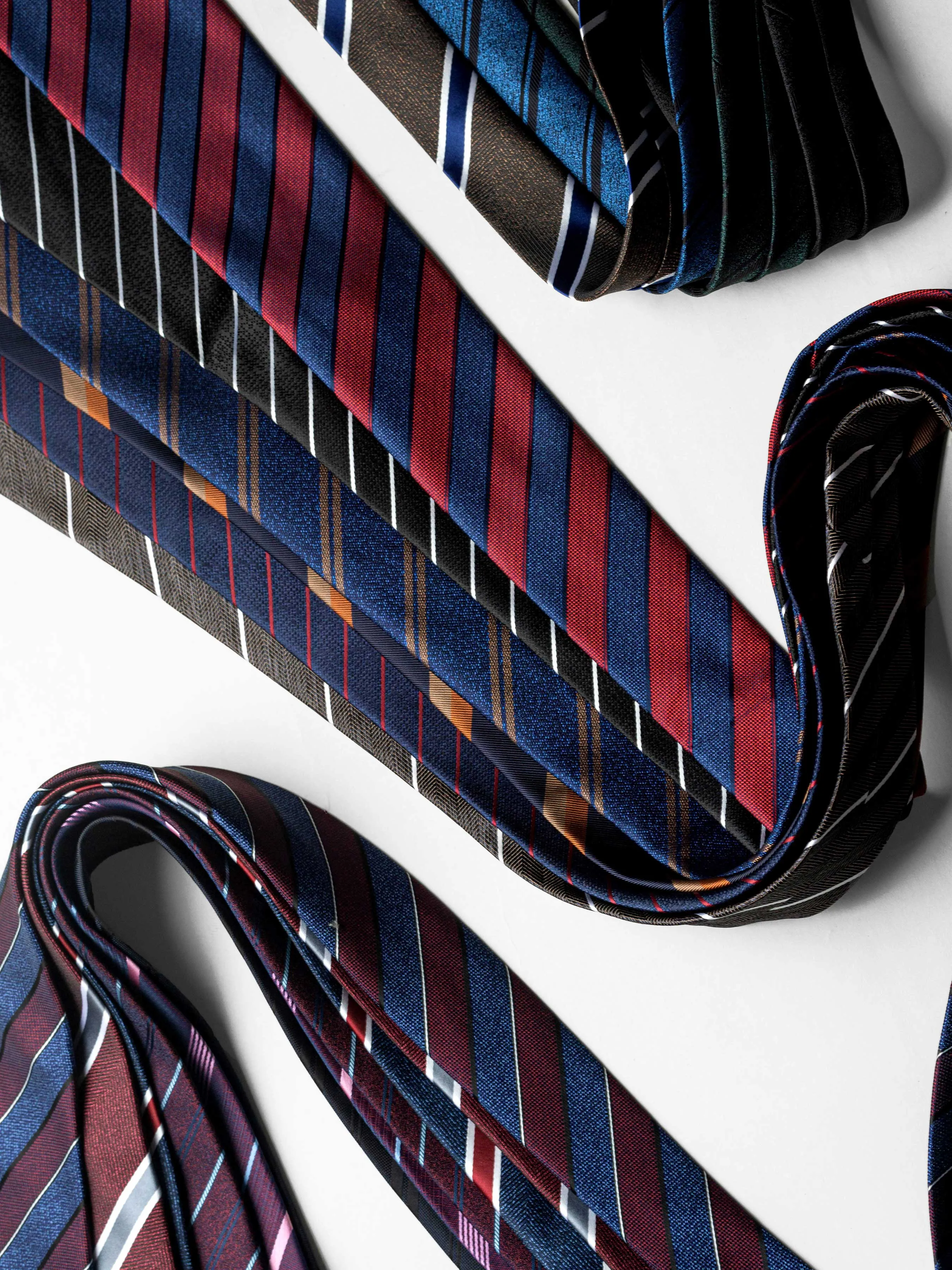 Double Stripe Tie - Royal Blue