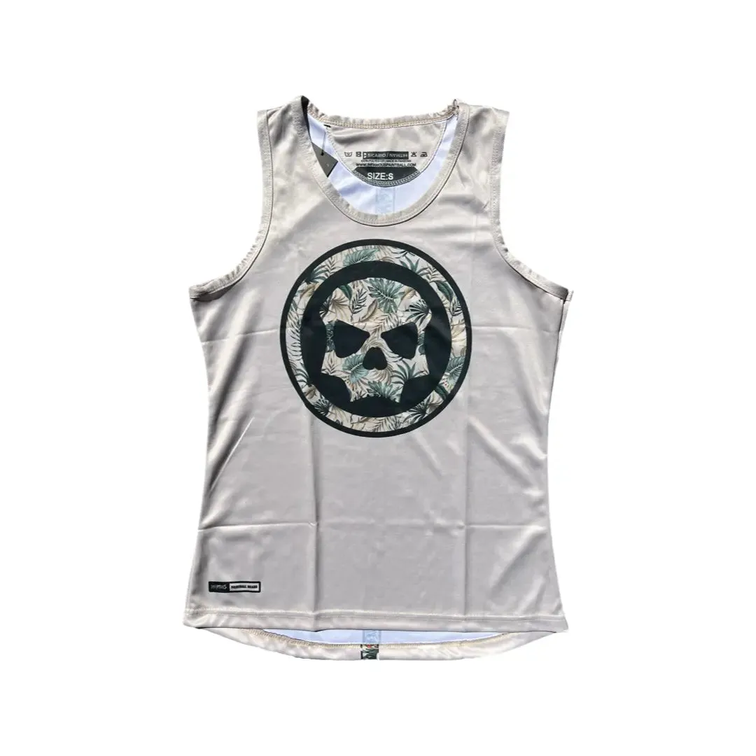 DryFit Tank Top - Womens Skull Icon