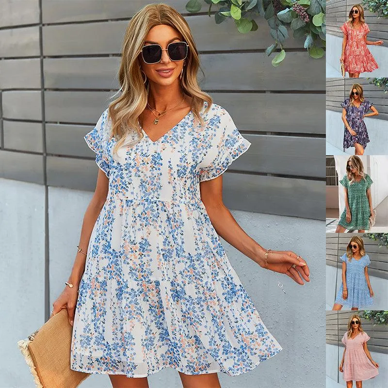 Fashion Casual Holiday Beach Dress For Womens Clothing