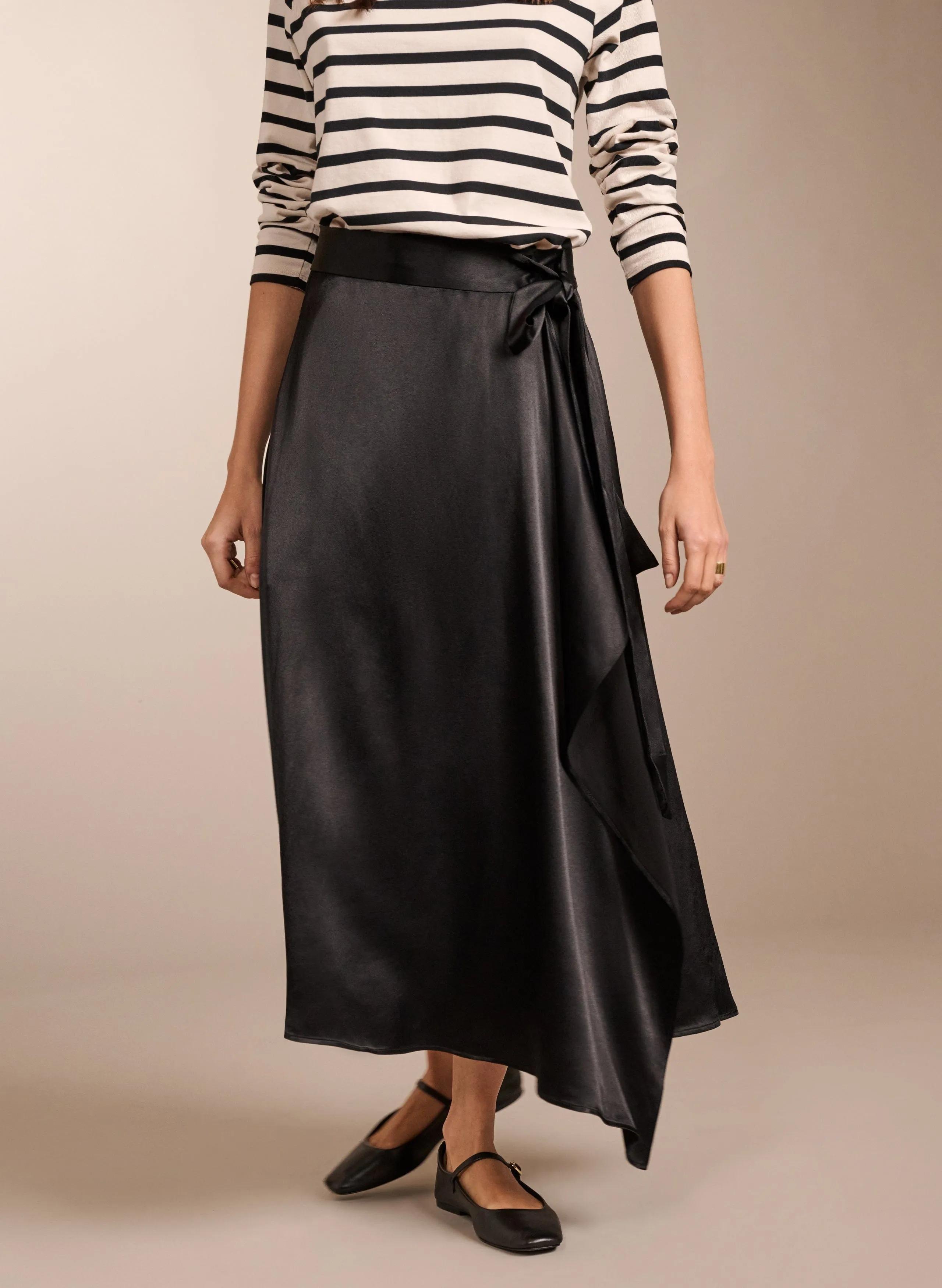 Federica EcojilinSkirt | Caviar Black